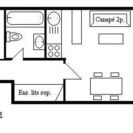 Méribel, 1 Pièce, 4 Personnes - Fr-1-180-14 Appartement